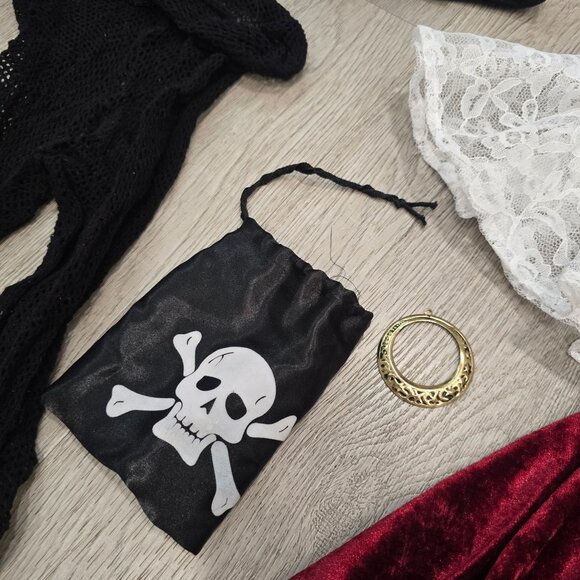 Women's InCharacter Pirate Costume Gasparilla Cosplay Disney Cruise Halloween - Picture 12 of 16